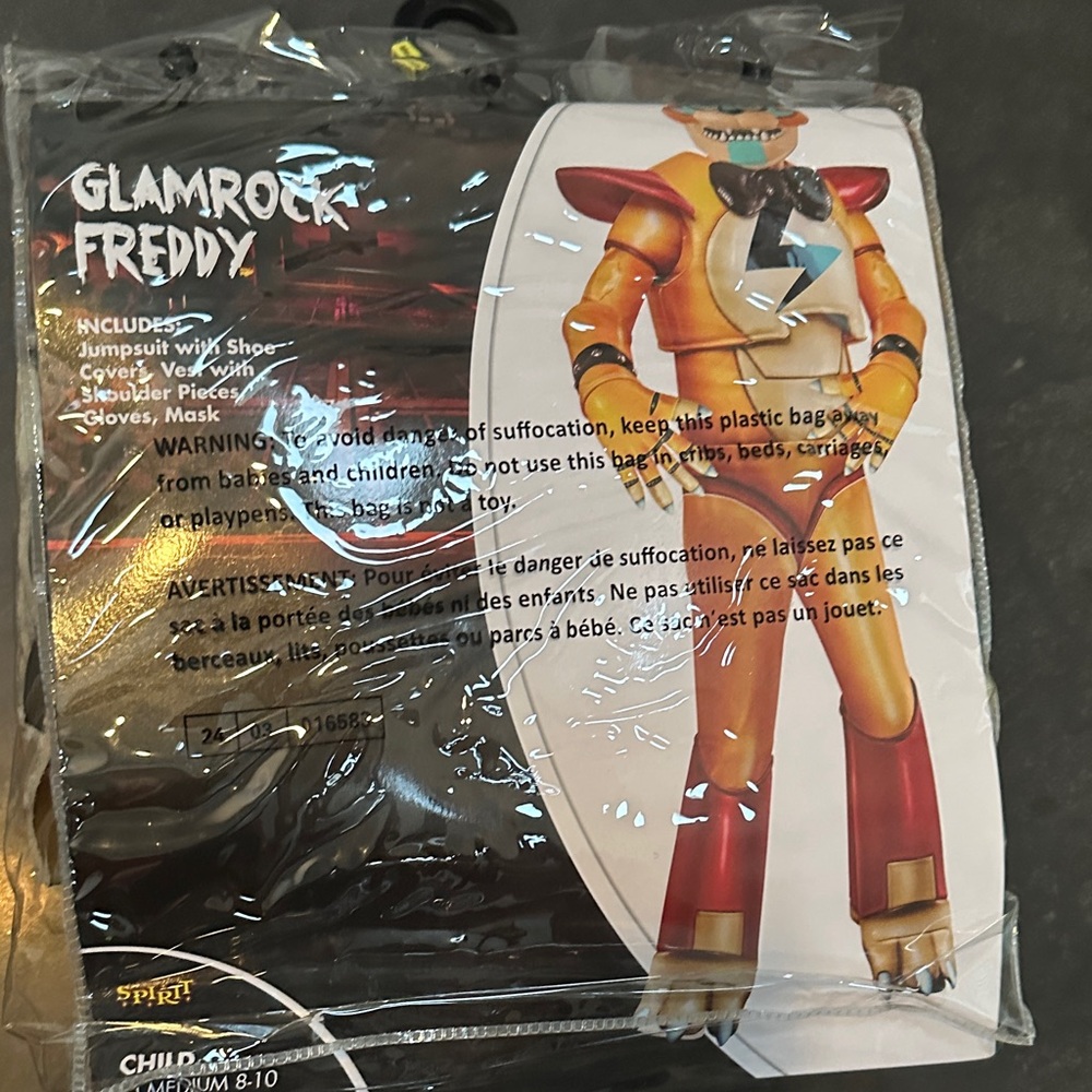 Five Nights at Freddy’s Glamrock Freddy Costume